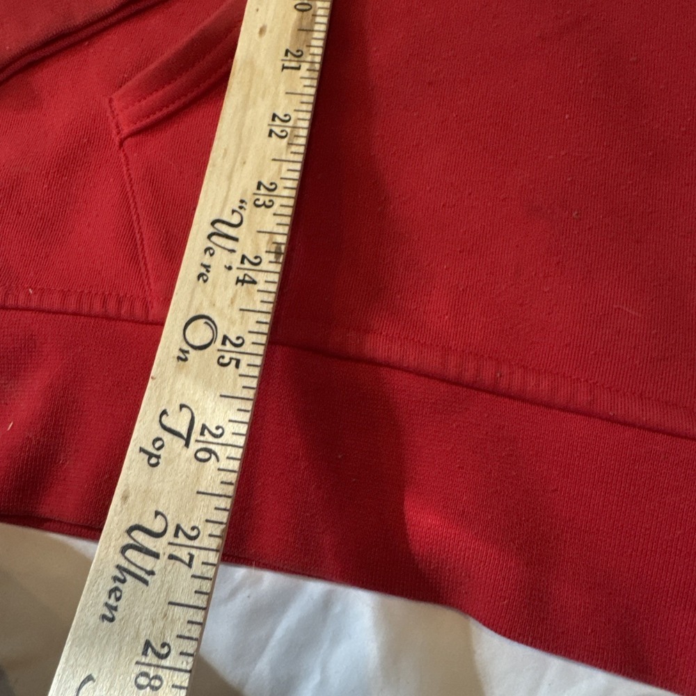 Ralph Lauren Polo Red Full Zip Up Sweatshirt XXL No Laces - Picture 4 of 6